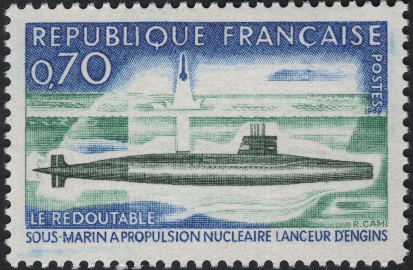 SCG8040 - France 1969 – Le Redoutable Nuclear Submarine