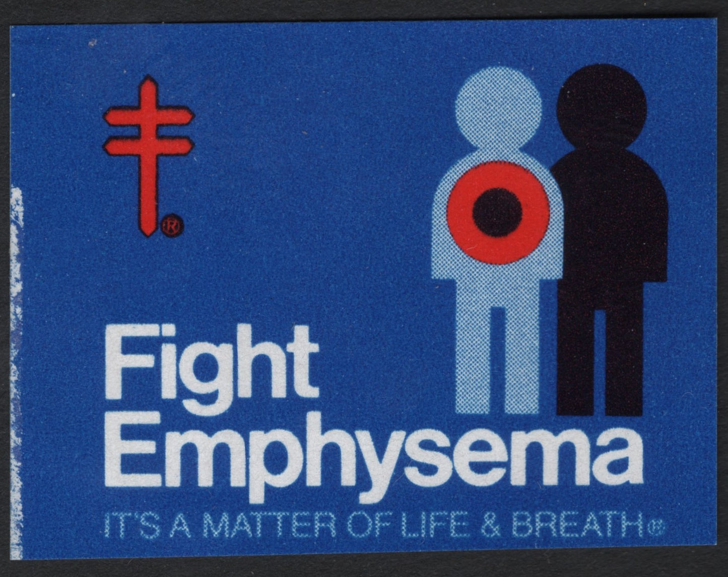 SCG8048 -“Fight Emphysema” Charity Seal – American Lung Association