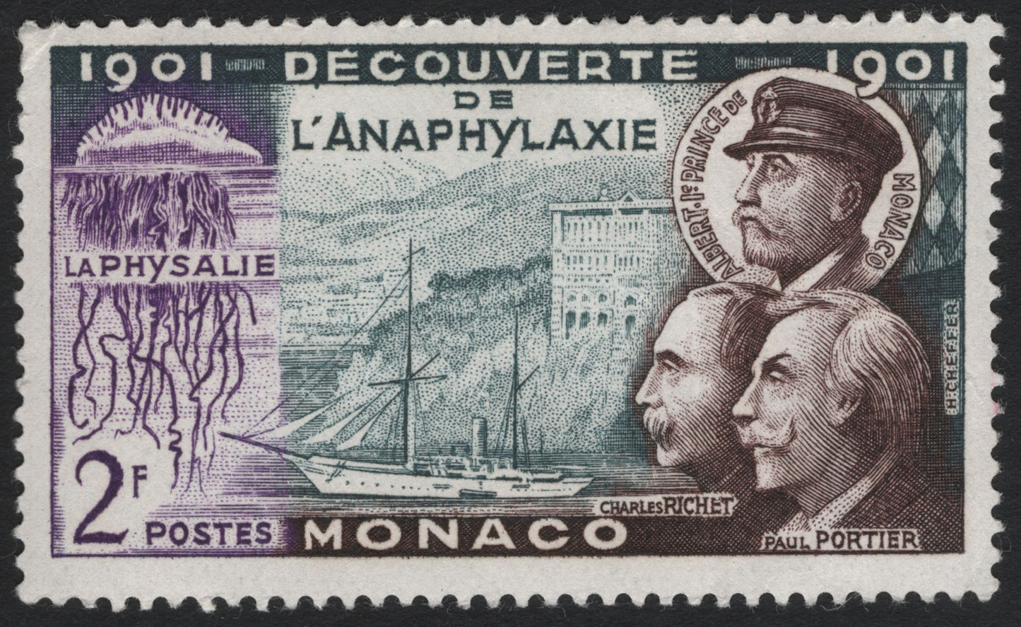 SCG8189 - Monaco 1961 – Discovery of Anaphylaxis