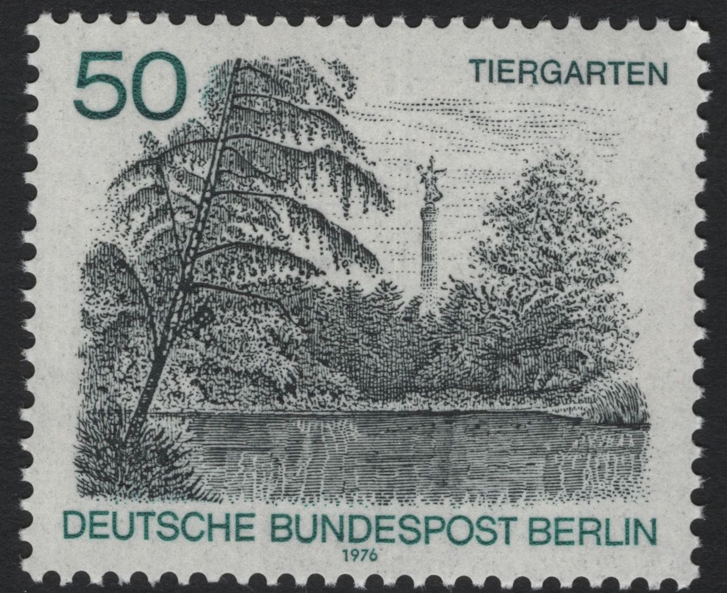 SCG8131 - Berlin Landmarks Series – Spandau Citadel & Tiergarten (1976)