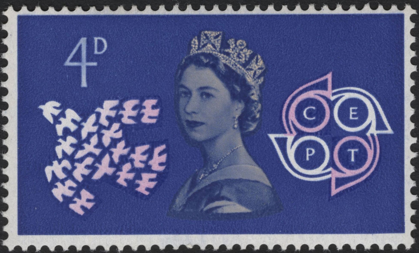 SCG8692 - United Kingdom 1965 CEPT Europa Issue – Queen Elizabeth II