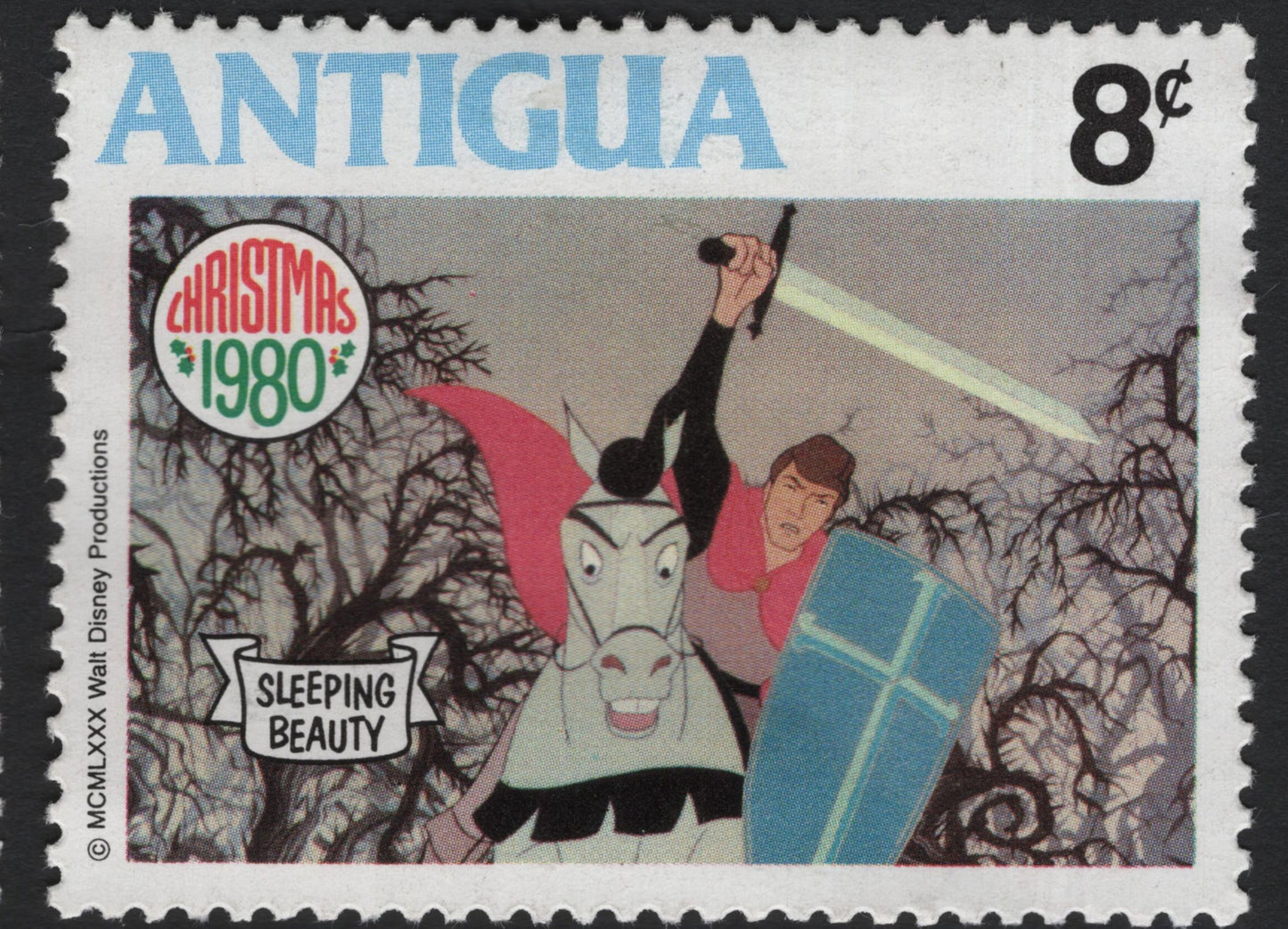 SCG8698 - Antigua 1980 Disney Christmas – Sleeping Beauty Series