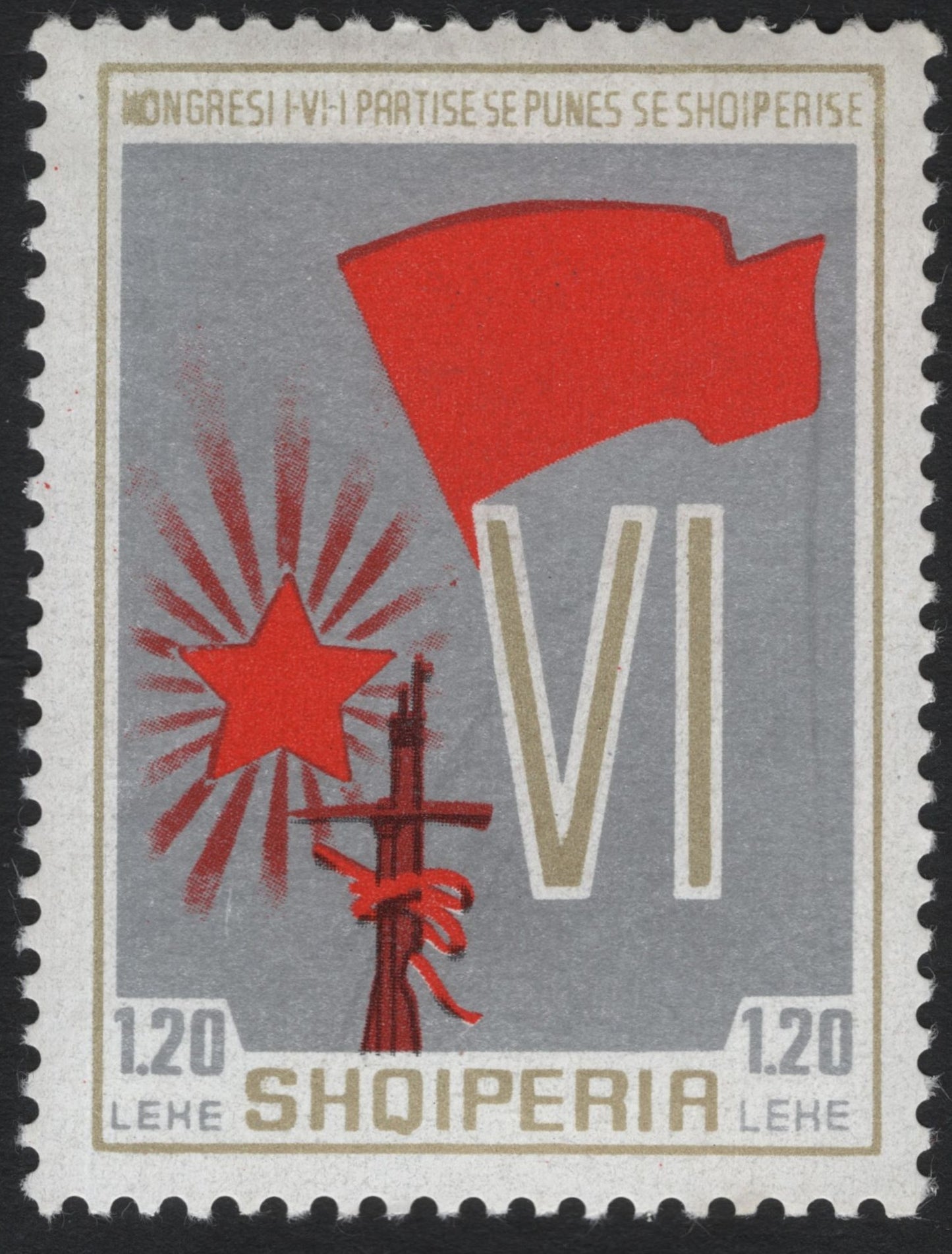 SCG8278 - Albania – 6th Congress of the Party of Labour, 1961