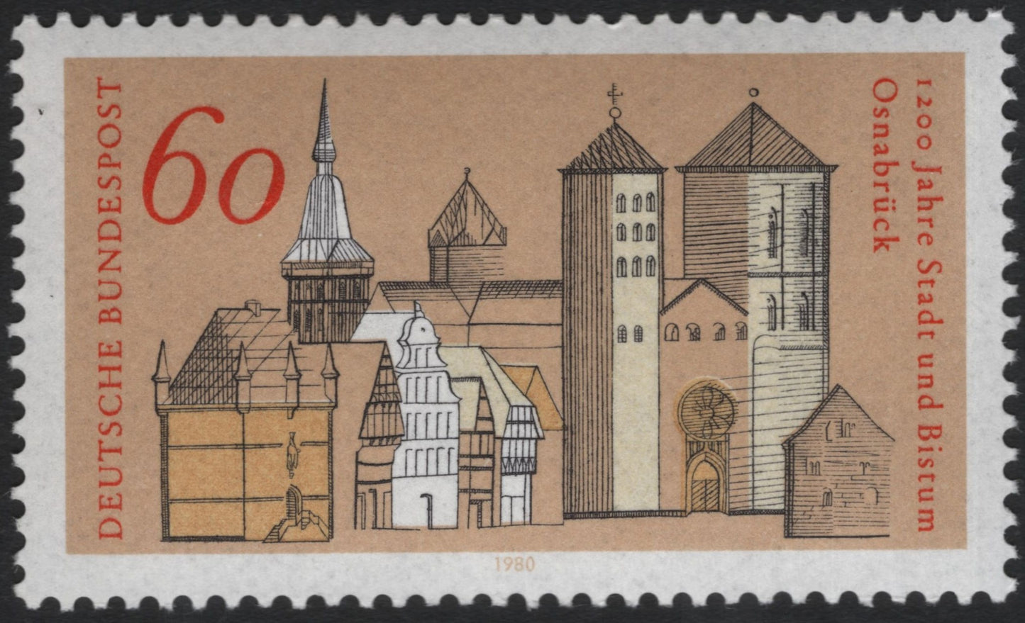 SCG8474 - Germany 1980 – 1200 Years of Osnabrück