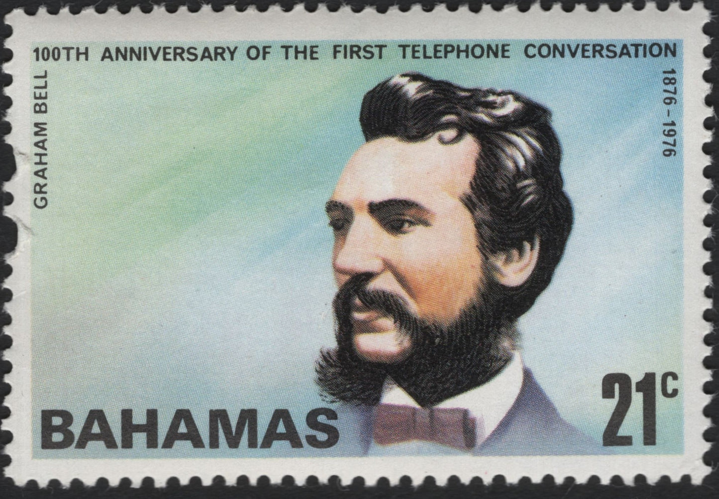 SCG8476 - Bahamas 1976 – 100th Anniversary of the First Telephone Conversation