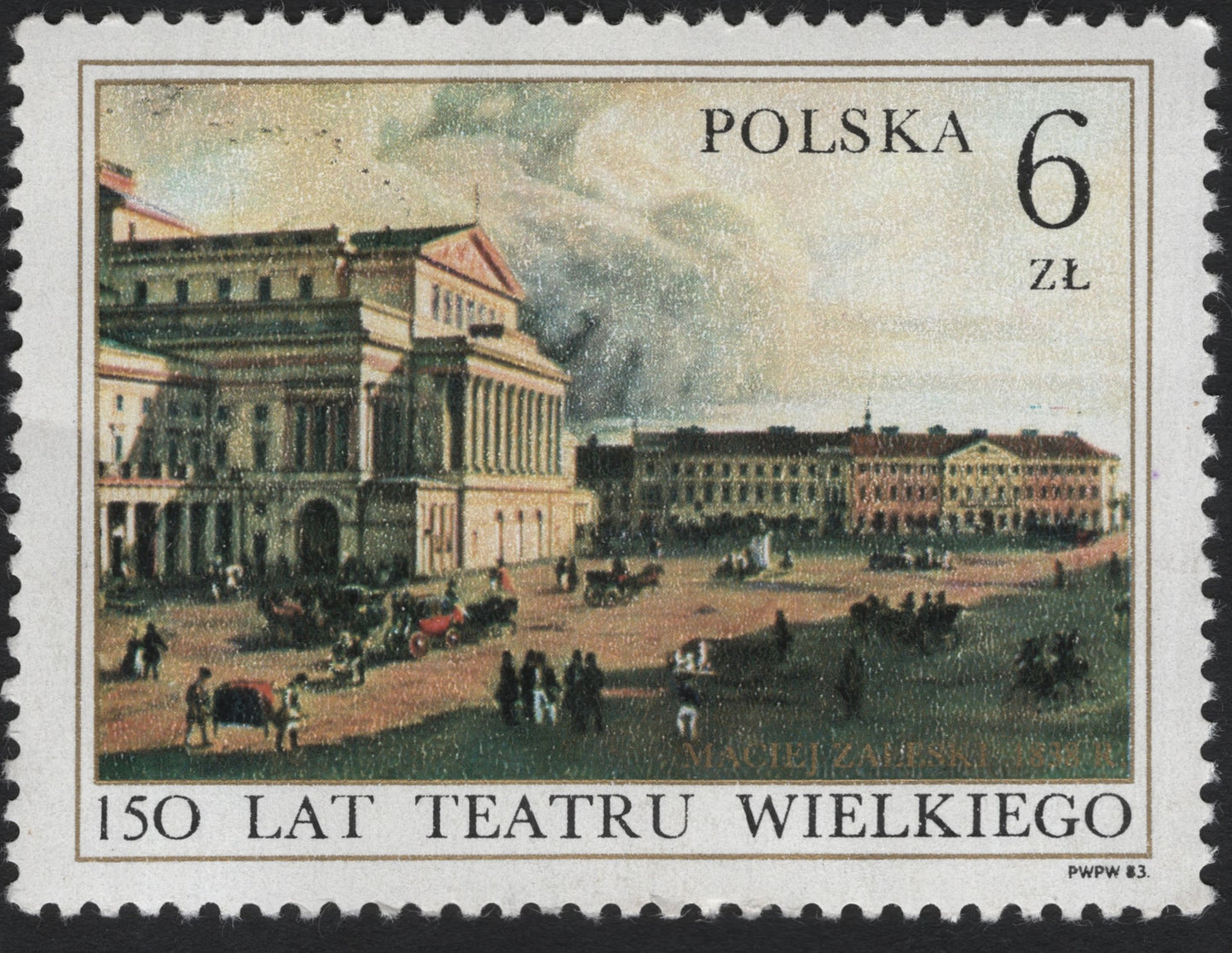 SCG8904 - Poland 1983 – 150th Anniversary of the Grand Theatre, Warsaw (Teatr Wielki)