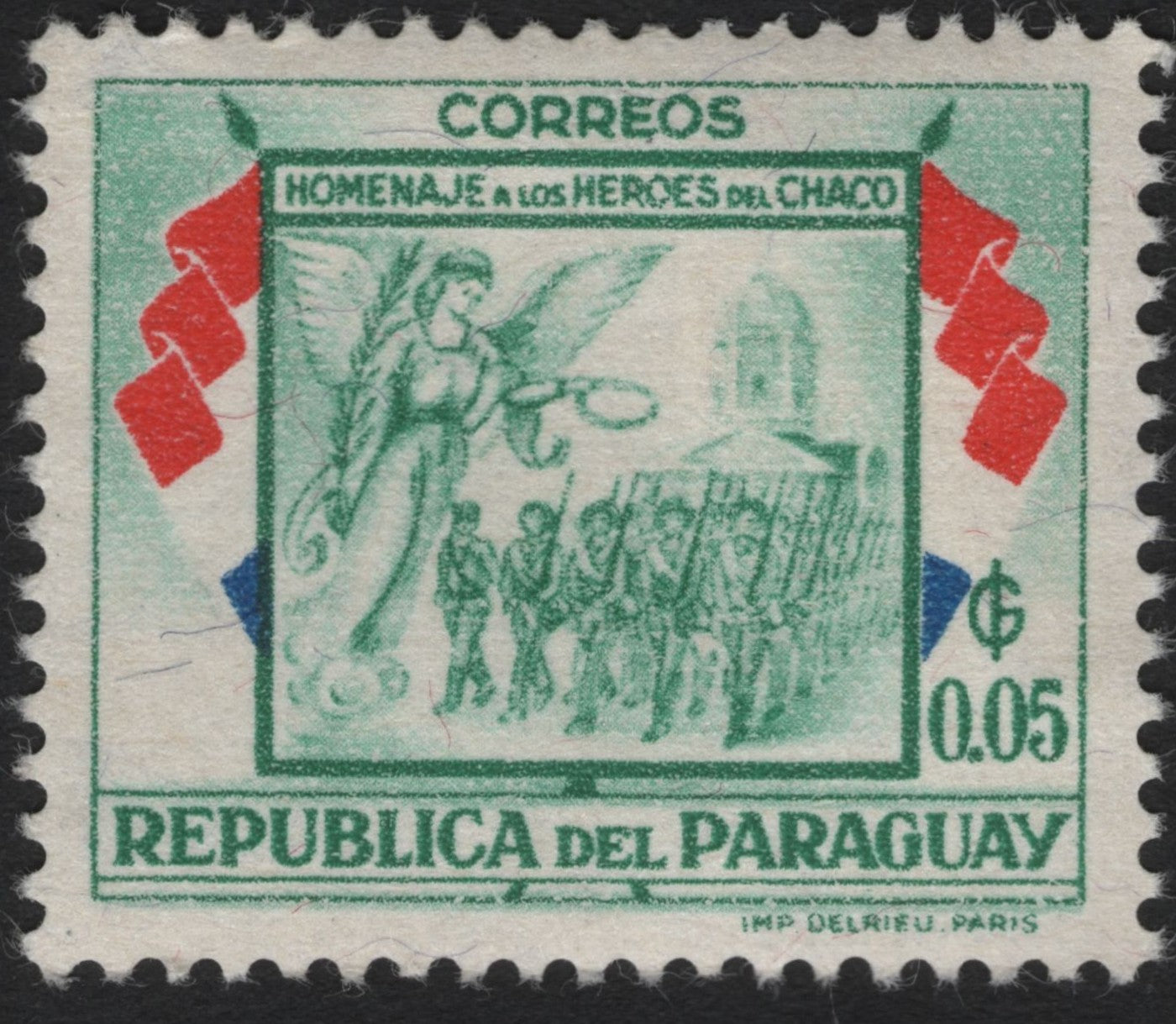 SCG9466 - Paraguay Chaco War Heroes Commemorative – 0.05 ₲