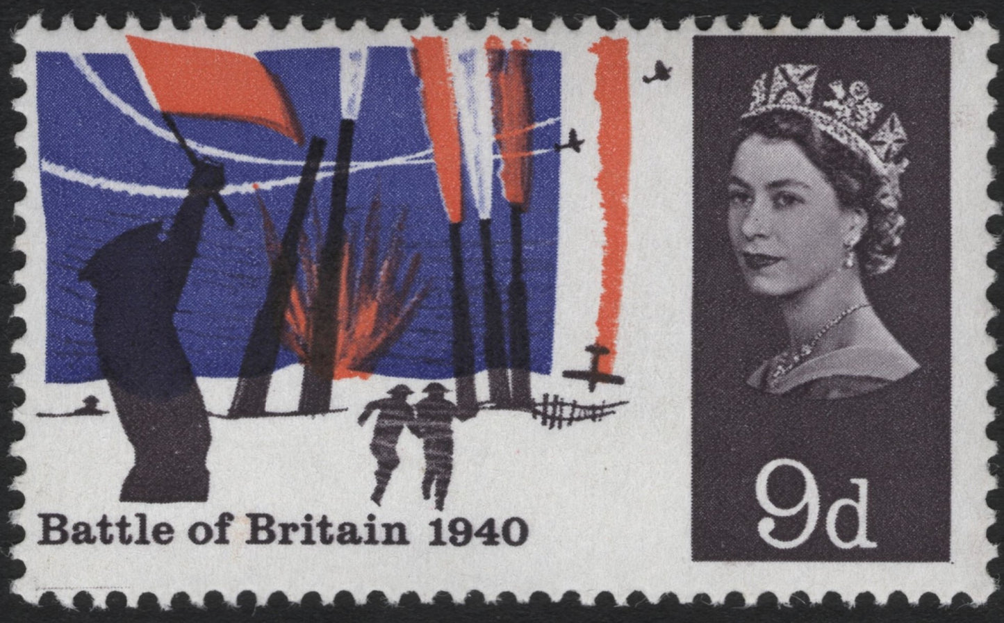 SCG9462 - United Kingdom – 1965 Battle of Britain 1940 (9d)