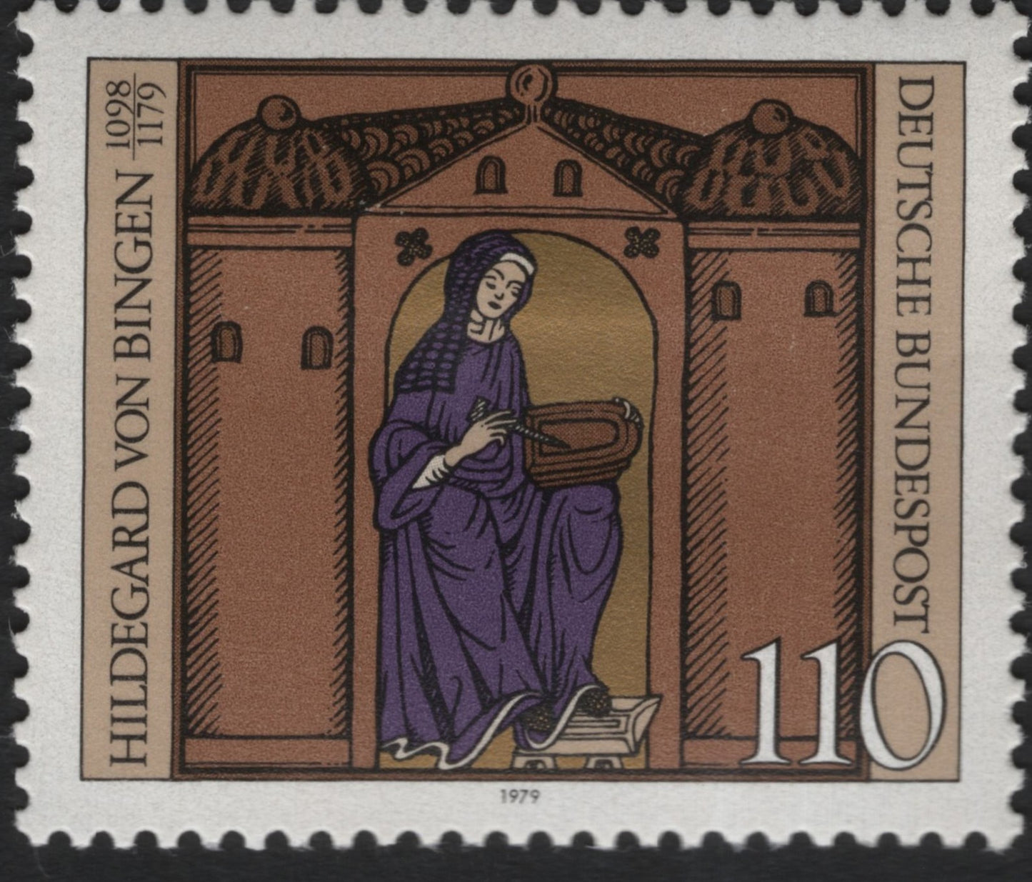 SCG9278 - Germany 1979 – Hildegard von Bingen 110 Pf Commemorative