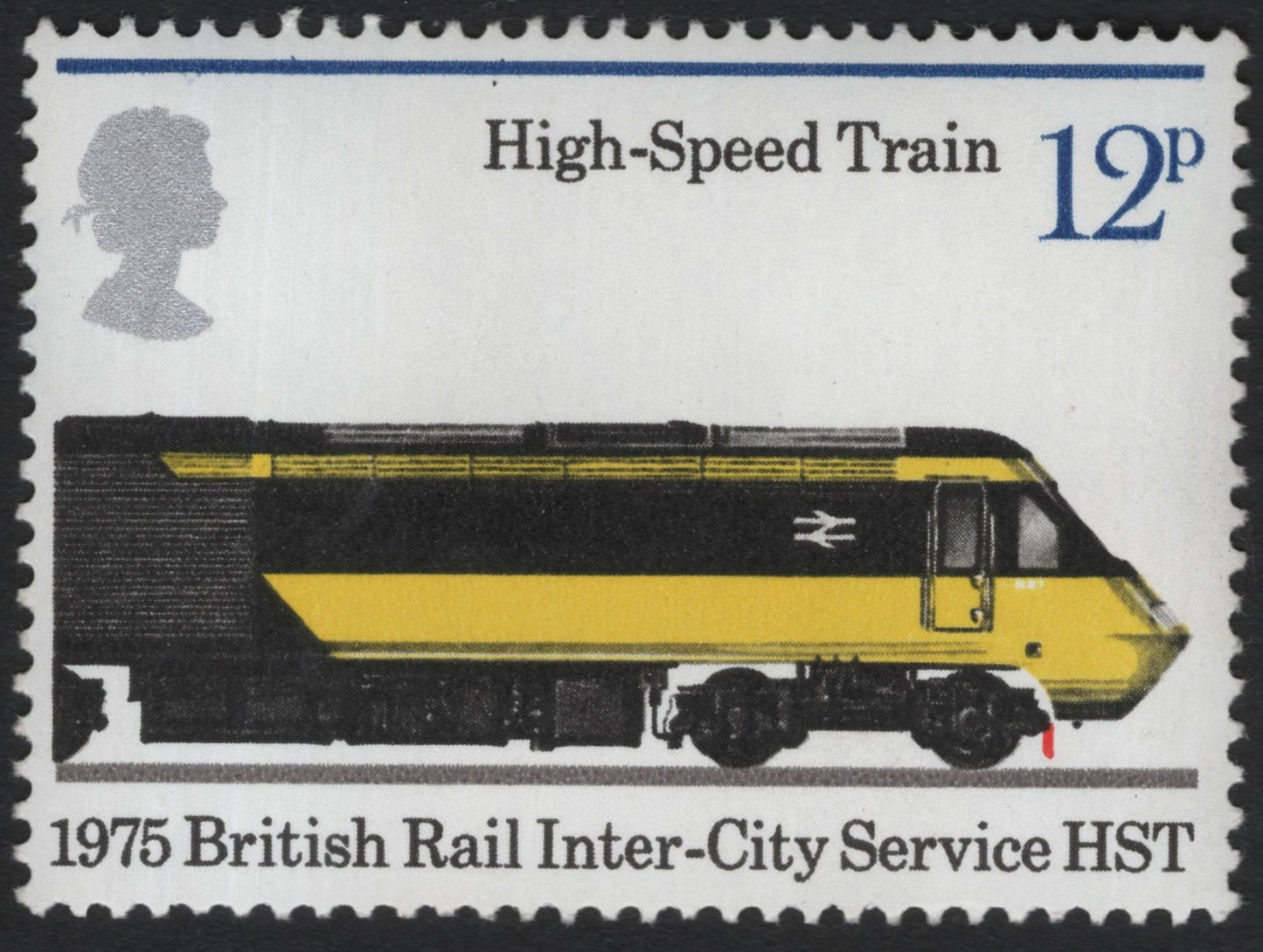 SCG9415 - United Kingdom 1975 “High-Speed Train” 12p – Inter-City HST Commemorative