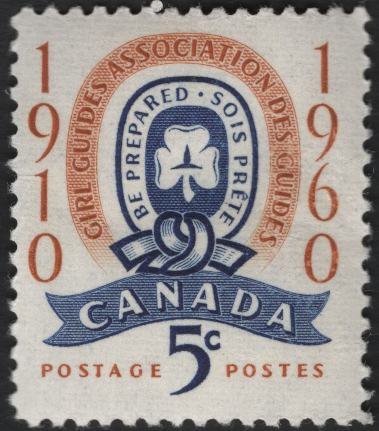 SCG9543 - Canada 1960 – Girl Guides 50th Anniversary 5¢ Commemorative