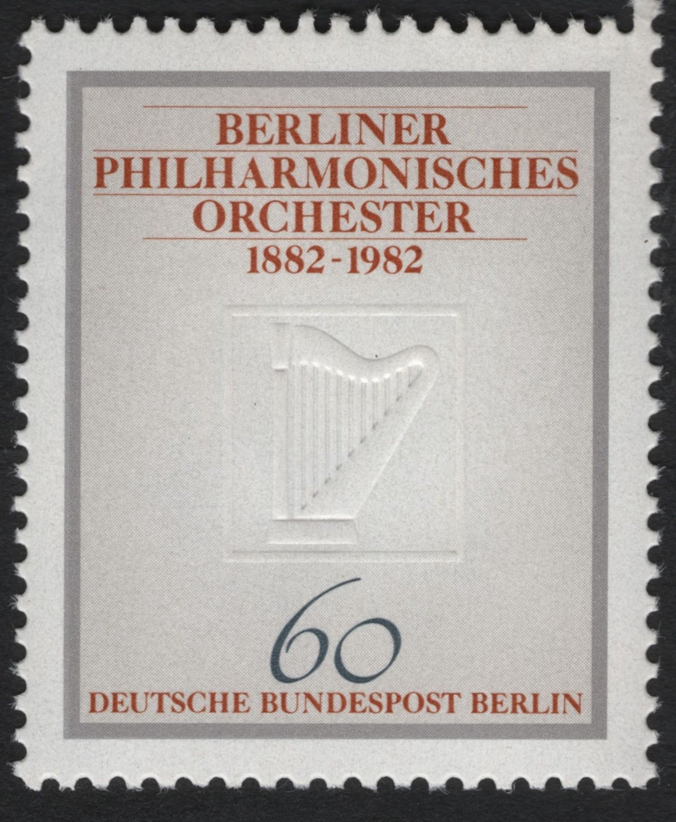 SCG10350 - Germany (Berlin) 1982 – Berlin Philharmonic Orchestra Centenary 60 Pf Stamp