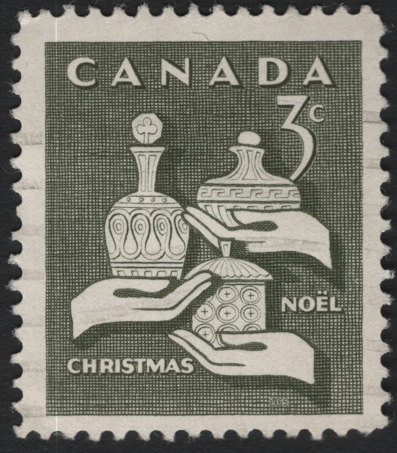 SCG10411 - Canada 1965 Christmas 3¢ – Gifts of the Magi Design (Mint/Used)