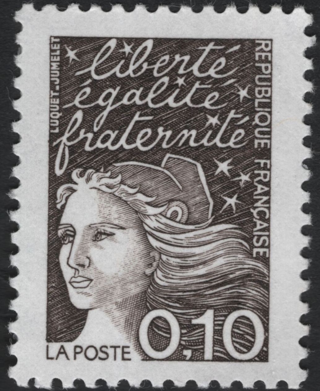 SCG10722 - France – Liberté, Égalité, Fraternité “Marianne de Luquet” Definitives (0.10 & 0.20 Values)