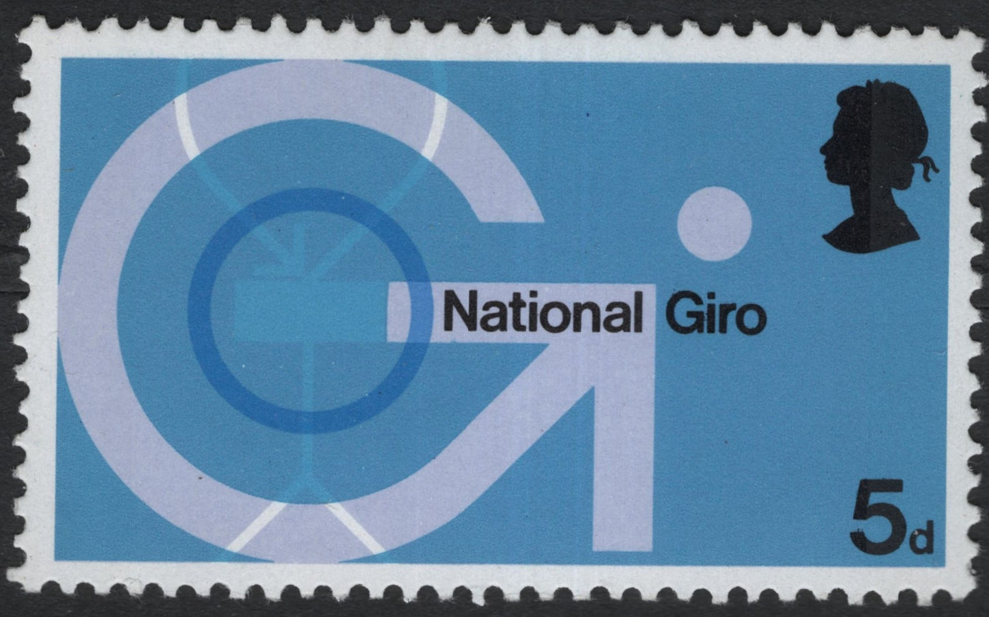 SCG10652 - United Kingdom 1969 National Giro 5d Commemorative