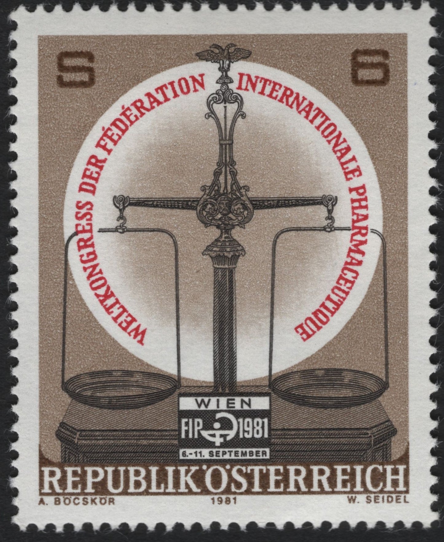 SCG10616 - Austria 1981 – FIP International Pharmaceutical Congress, Vienna