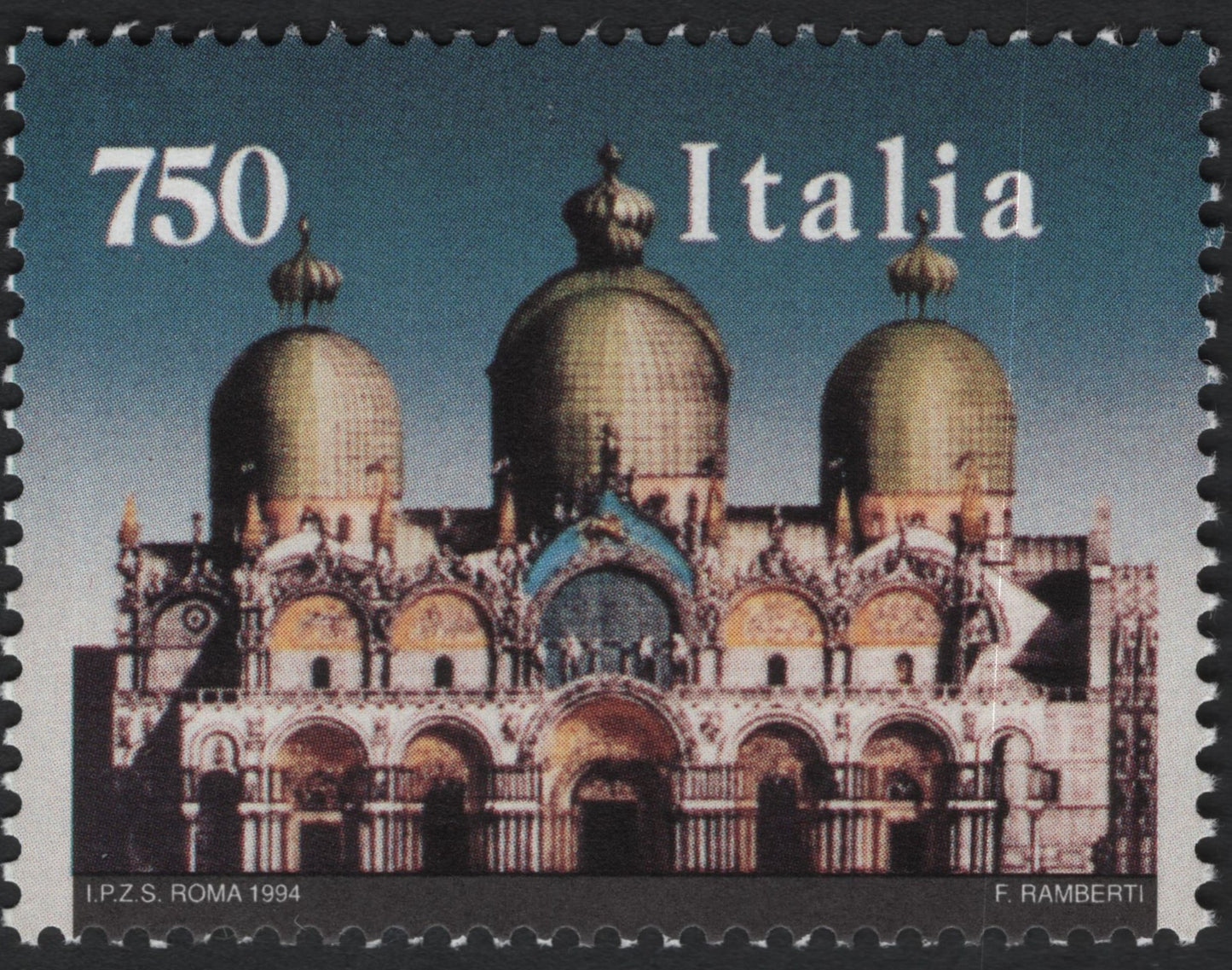 SCG10632 - Italy 1994 – Basilica of San Marco 750 Lire