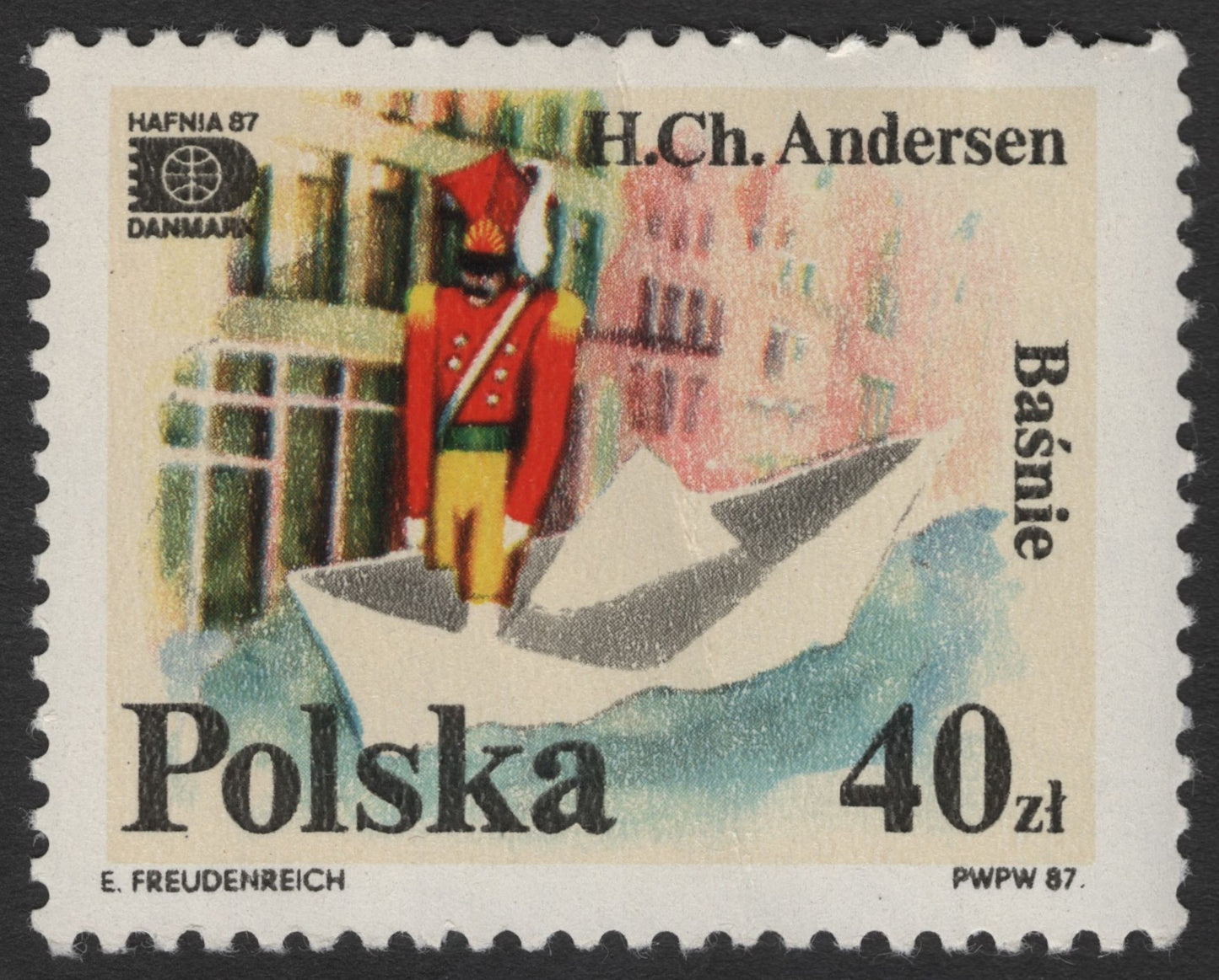 SCG11348 - Poland – H. Ch. Andersen “Tin Soldier” Paper Boat | 40 zł