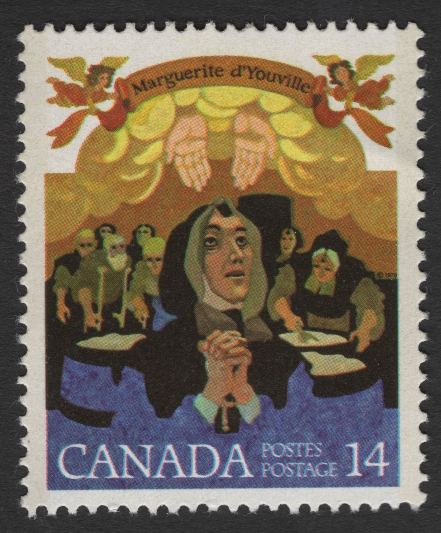 SCG11360 - Marguerite d’Youville – 14¢ Charity & Faith Commemorative