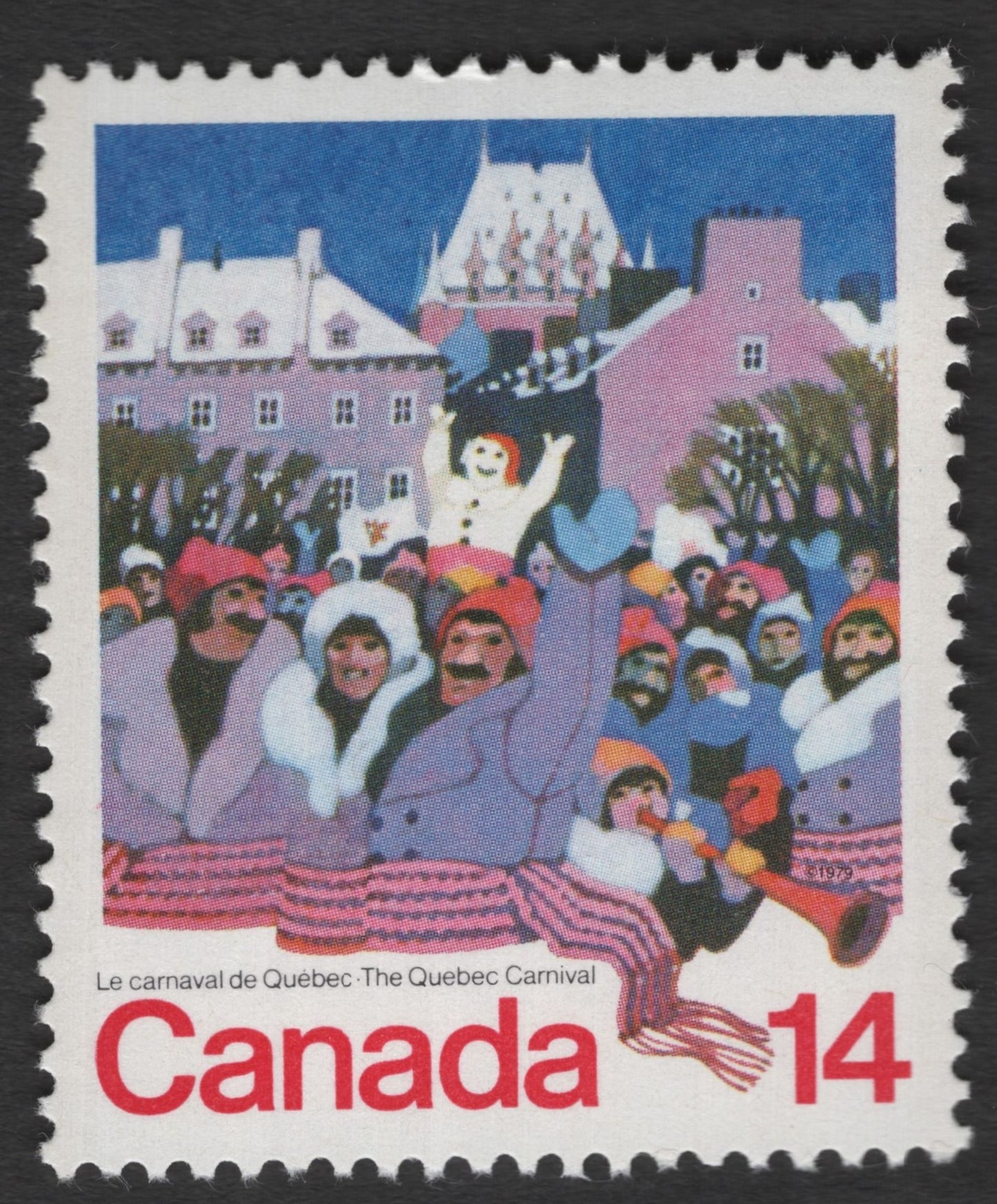 SCG11361 - Canada – 14¢ Québec Winter Carnival Festival (Le Carnaval de Québec)