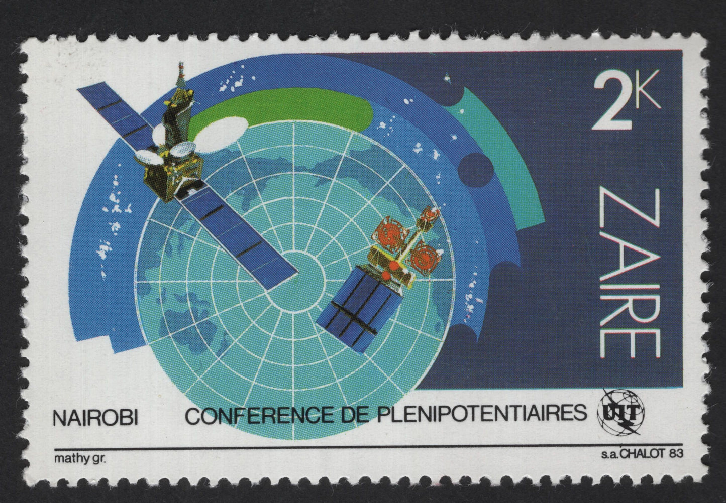 SCG13917 - Zaire 2K – Nairobi Plenipotentiary Conference (1983)