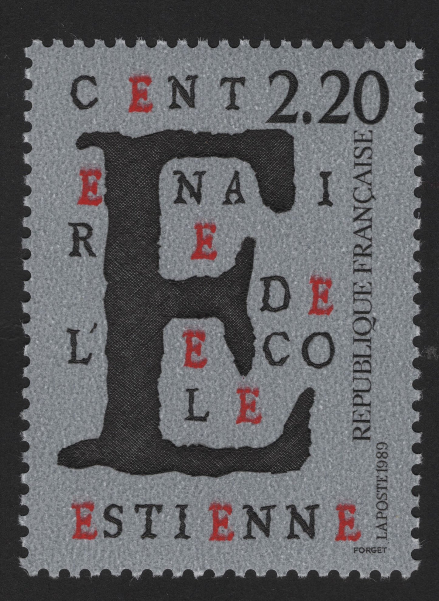 SCG13972 - Netherlands 1989 – “Estienne / Printing Heritage” Commemorative Stamp