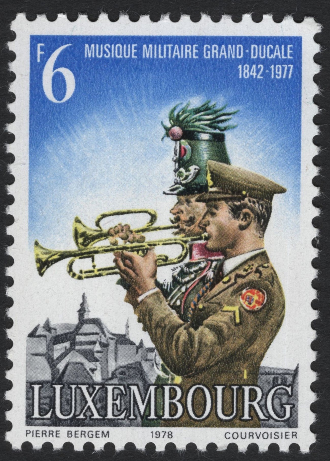 SCG7208 - Luxembourg 1978 – 135th Anniversary of the Grand Ducal Military Band