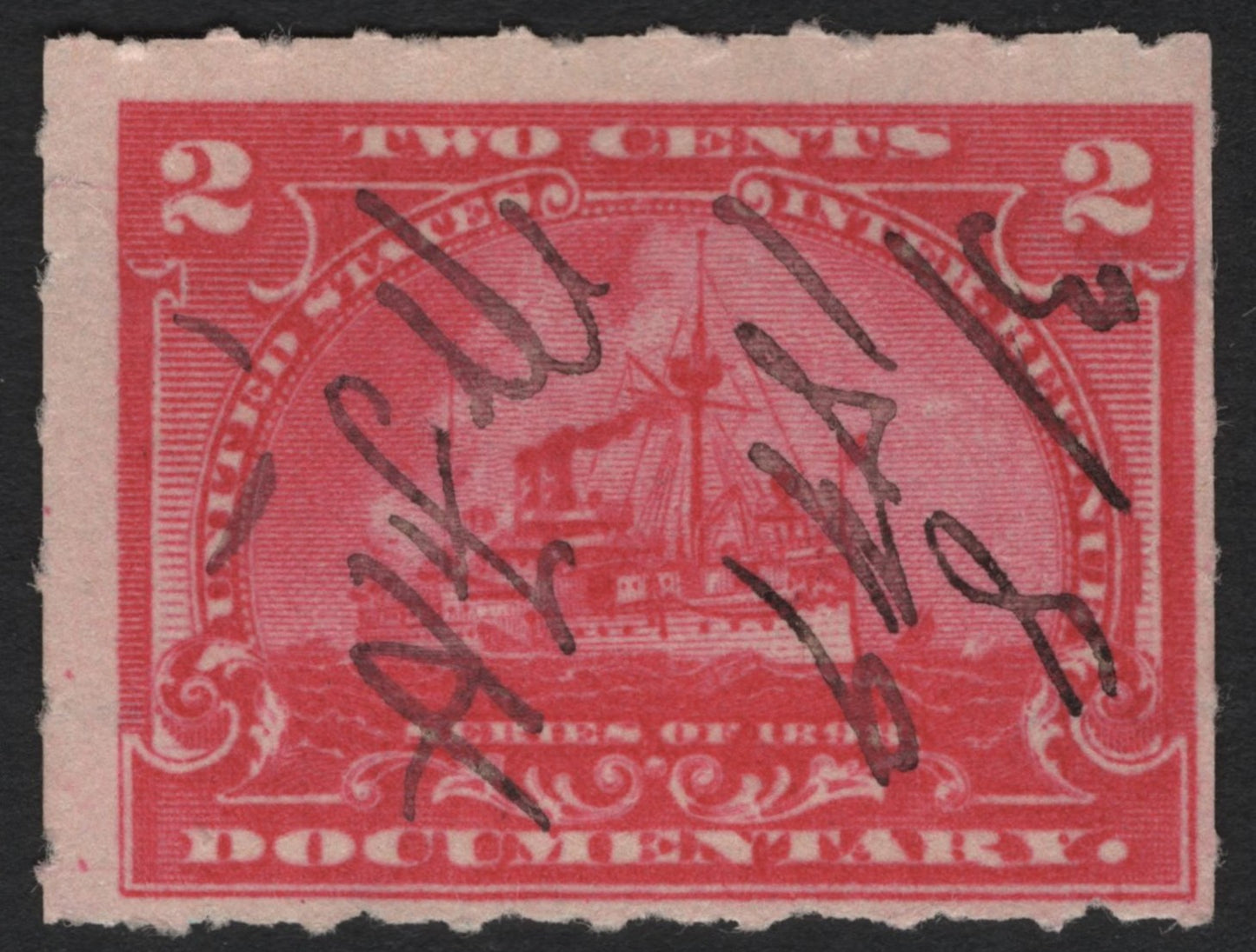 SCG7421 - United States Documentary Stamp (Series of 1898, 2 Cents)