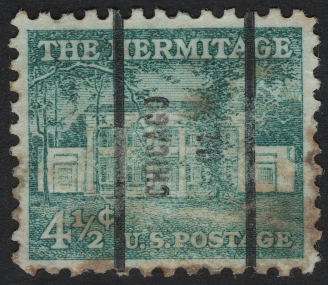 SCG7414 - United States 1937 – The Hermitage, 4½¢ Green