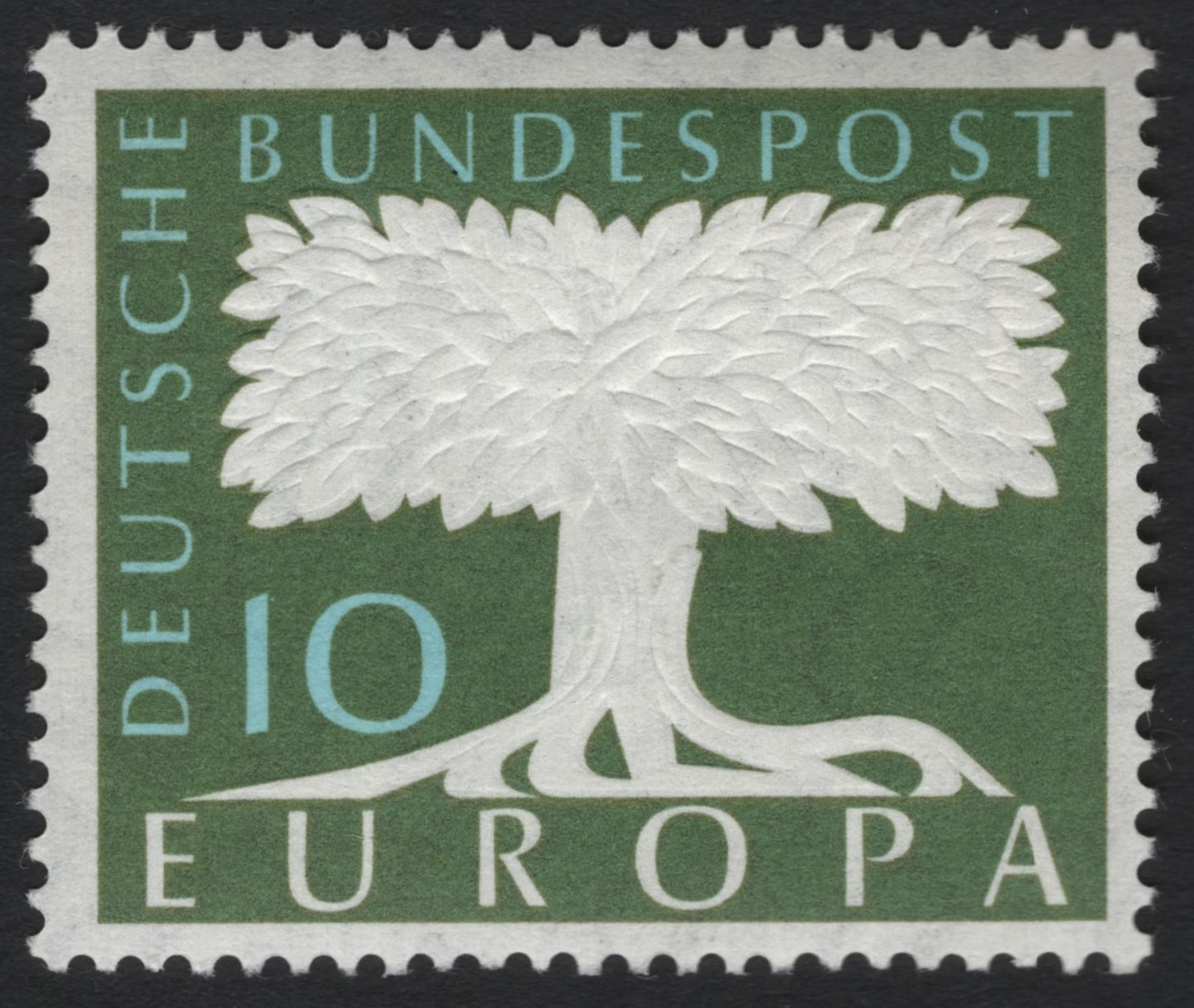 SCG6879 - Germany 1960 – Europa "Tree of Unity" (10 Pfennig)