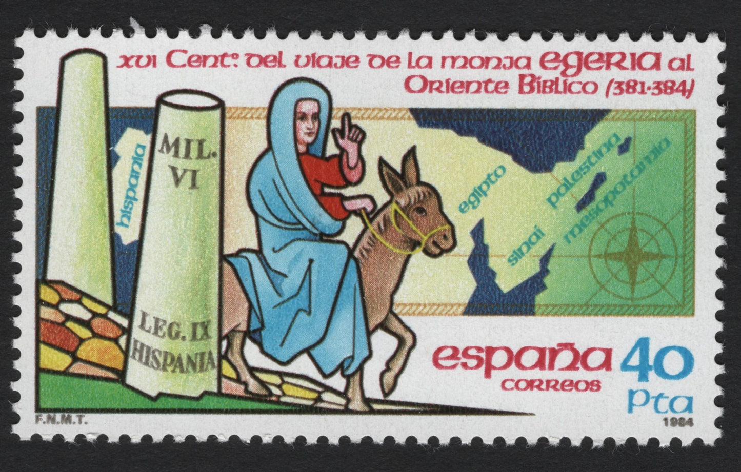 SCG6842 - Spain 1984 – Pilgrimage of the Nun Egeria