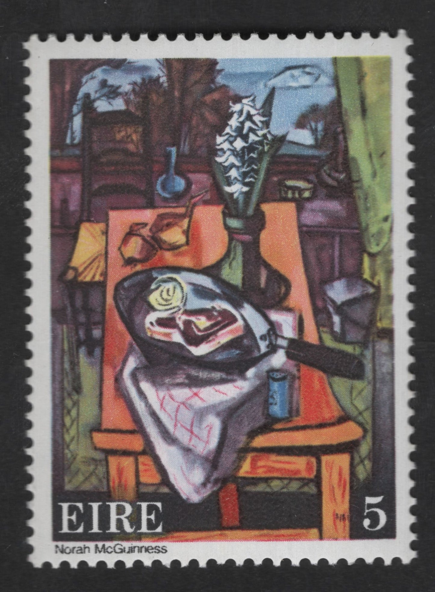 SCG12888 - Ireland 5p Norah McGuinness Still Life – Contemporary Irish Art Issue
