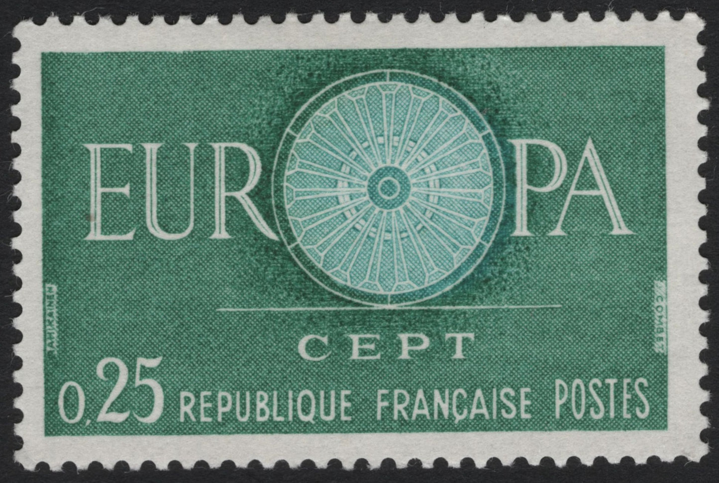 SCG6865 - France 1960 – Europa (CEPT) 0.25 F