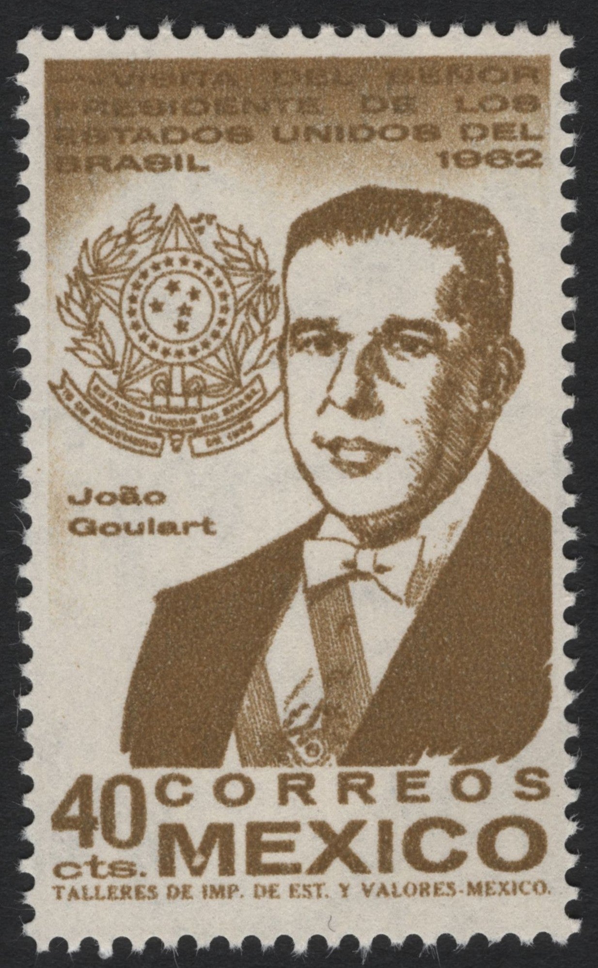 SCG6447 - Mexico 1962 – Visit of Brazilian President João Goulart