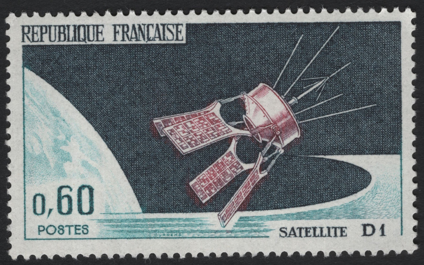 SCG6984 - France 1965 “Satellite D1” (0.60F)