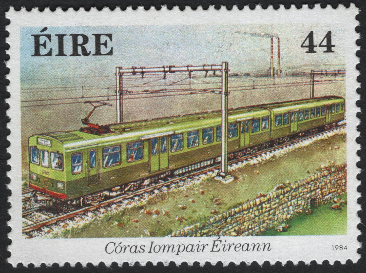 SCG6966 - Ireland 1984 – Córas Iompair Éireann (44p Train Issue)