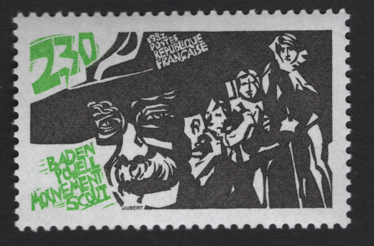 SCG10590 - France 1982 “Baden-Powell – Mouvement Scout” 2.30F Commemorative