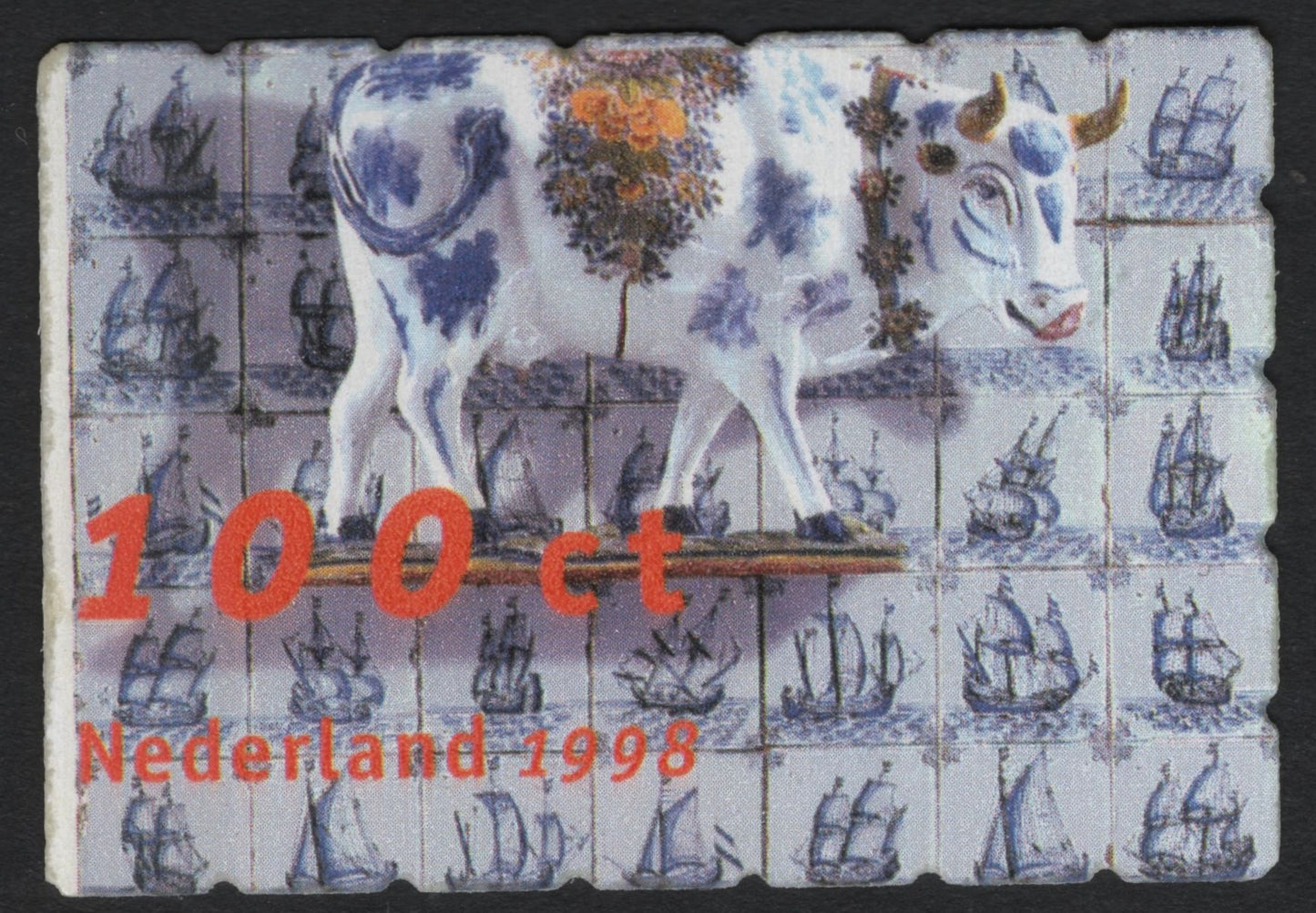 SCG6997 - Netherlands 1998 (100 Cent “Delftware Cow”)