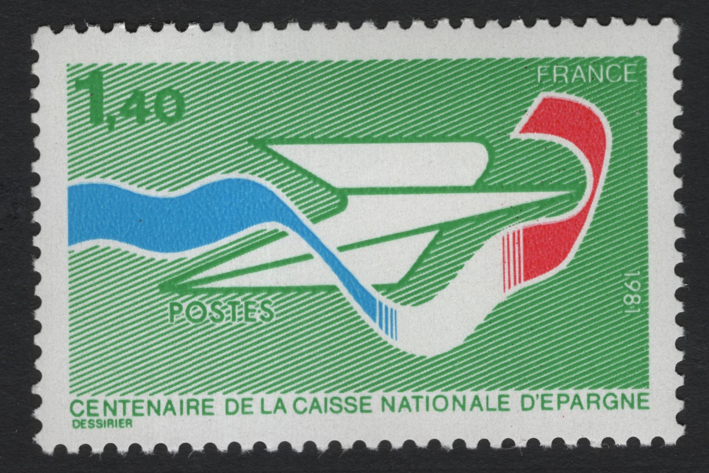 SCG10592 - France 1981 – Centenary of the Caisse Nationale d’Épargne (Savings Bank)