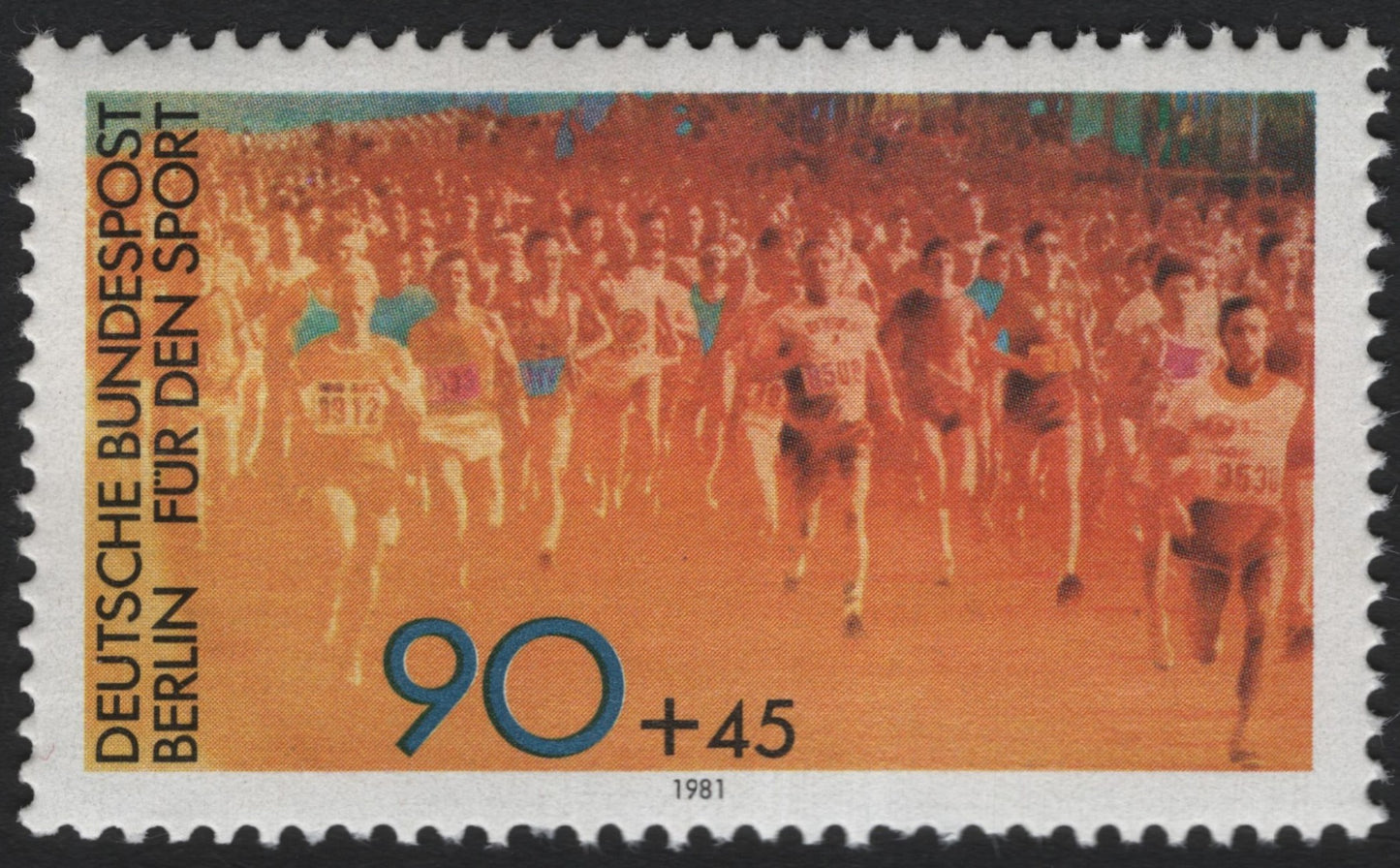 SCG7004 - Berlin (West Germany), 1981 “Running Race – Für den Sport”