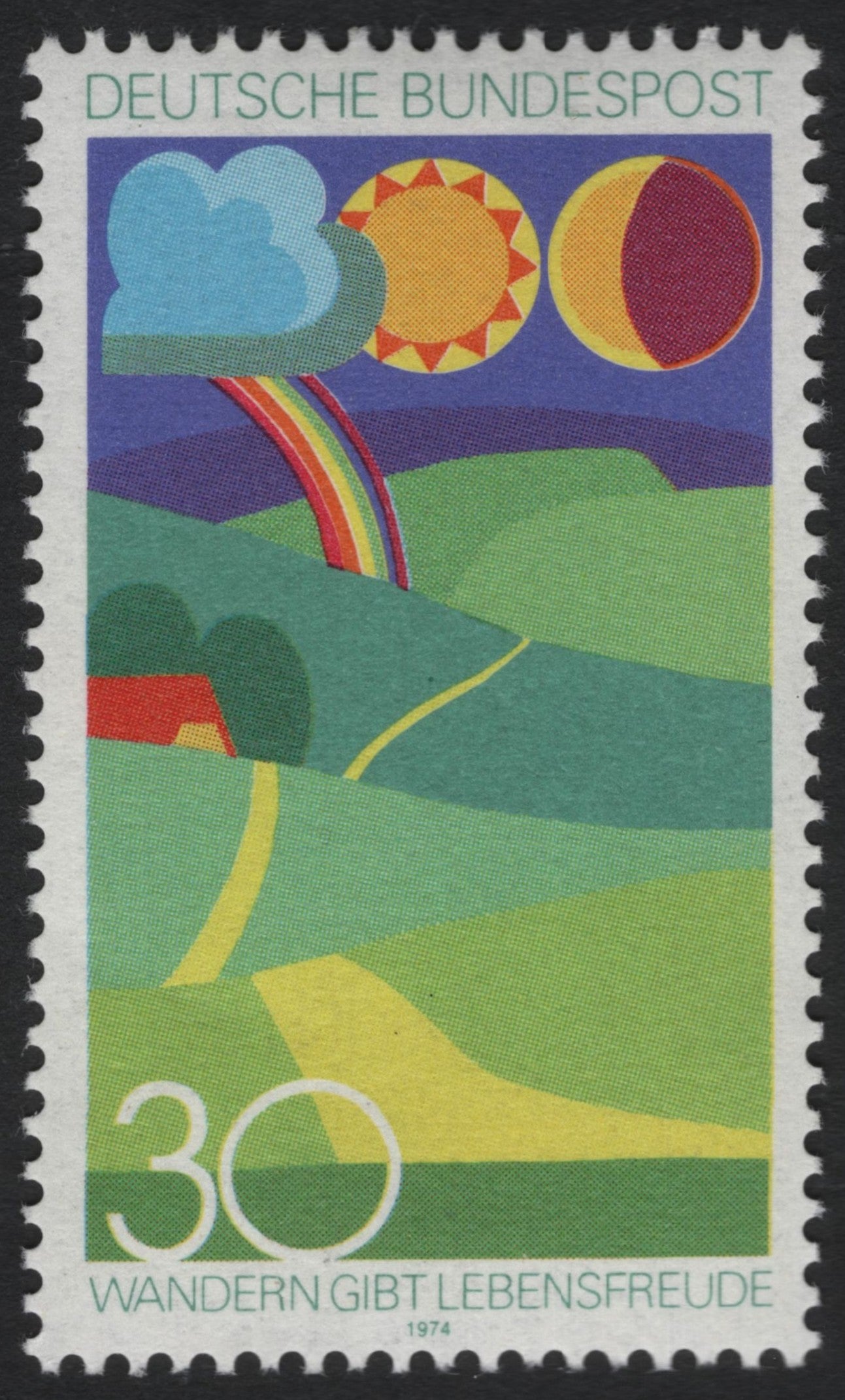 SCG6482 - Germany 1974 – Hiking Brings Joy to Life (“Wandern gibt Lebensfreude”)