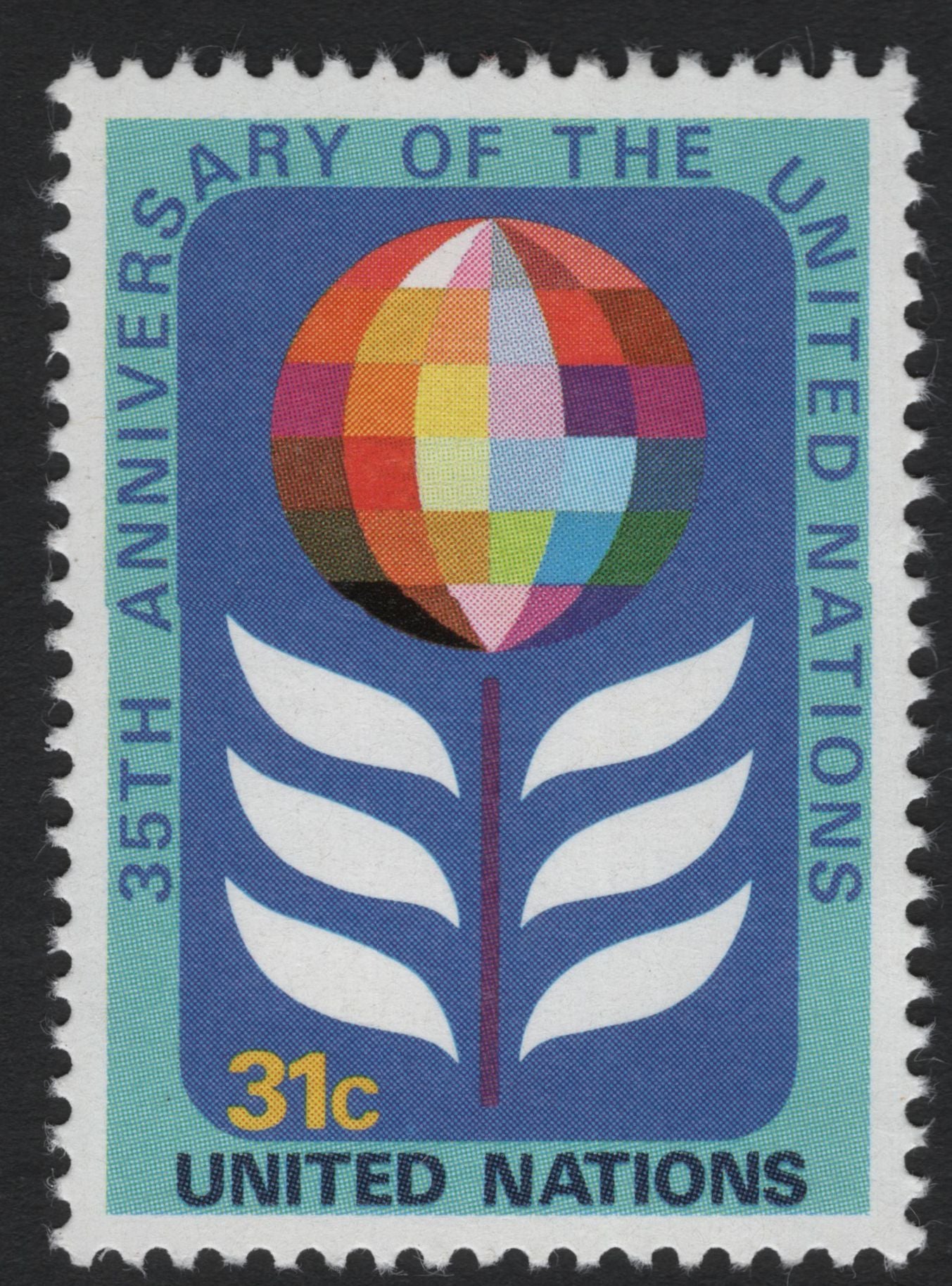 SCG6516 - United Nations 35th Anniversary – 31¢ Commemorative (1980)