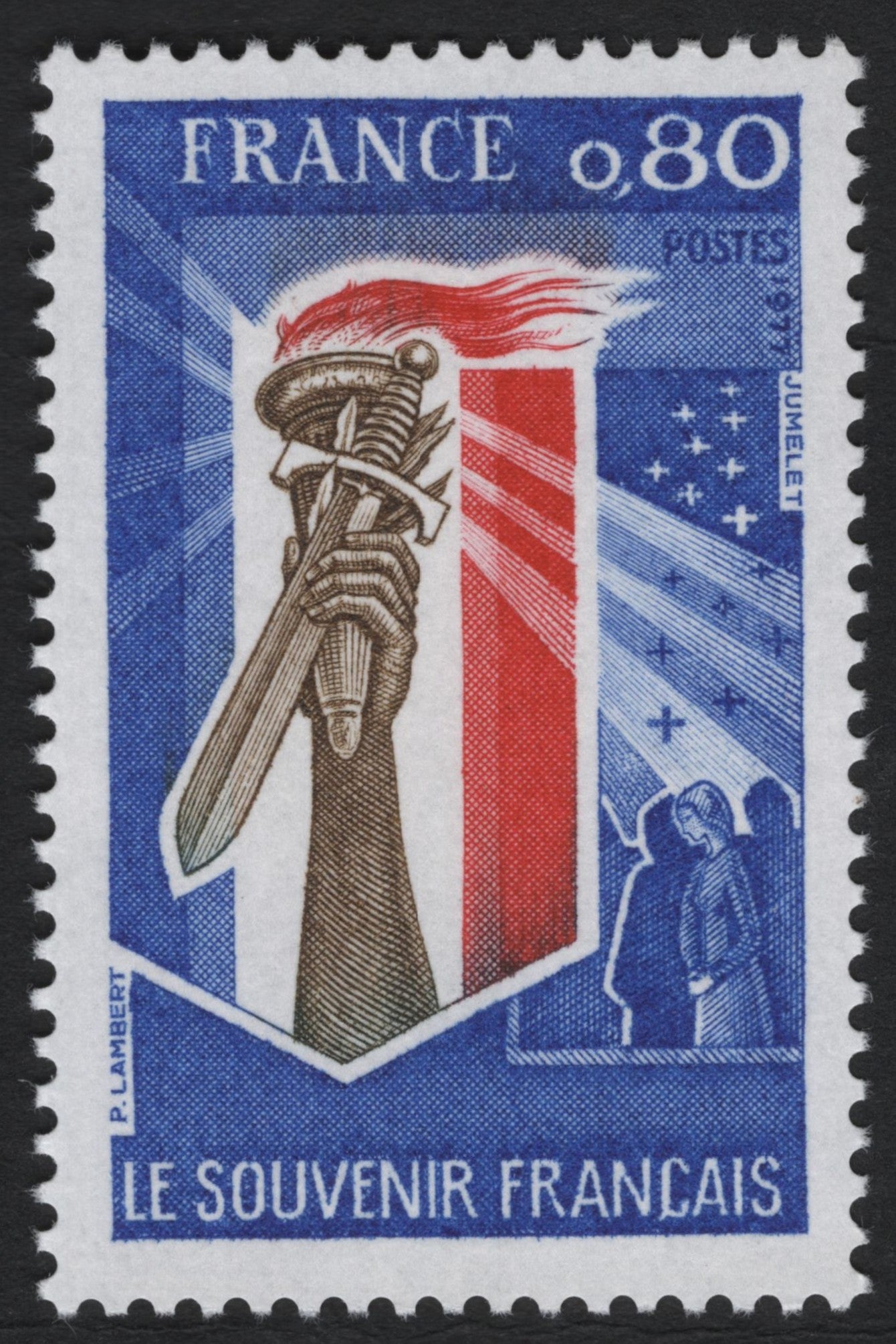 SCG7127 - France 1977 – “Le Souvenir Français” (80c)