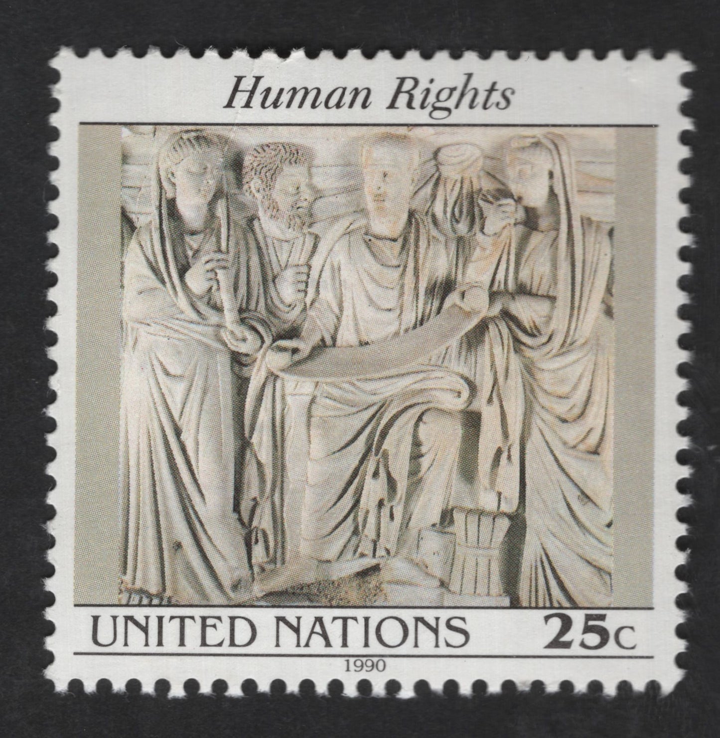 SCG12976 - United Nations 1990 – Human Rights Commemorative Stamp (25c)