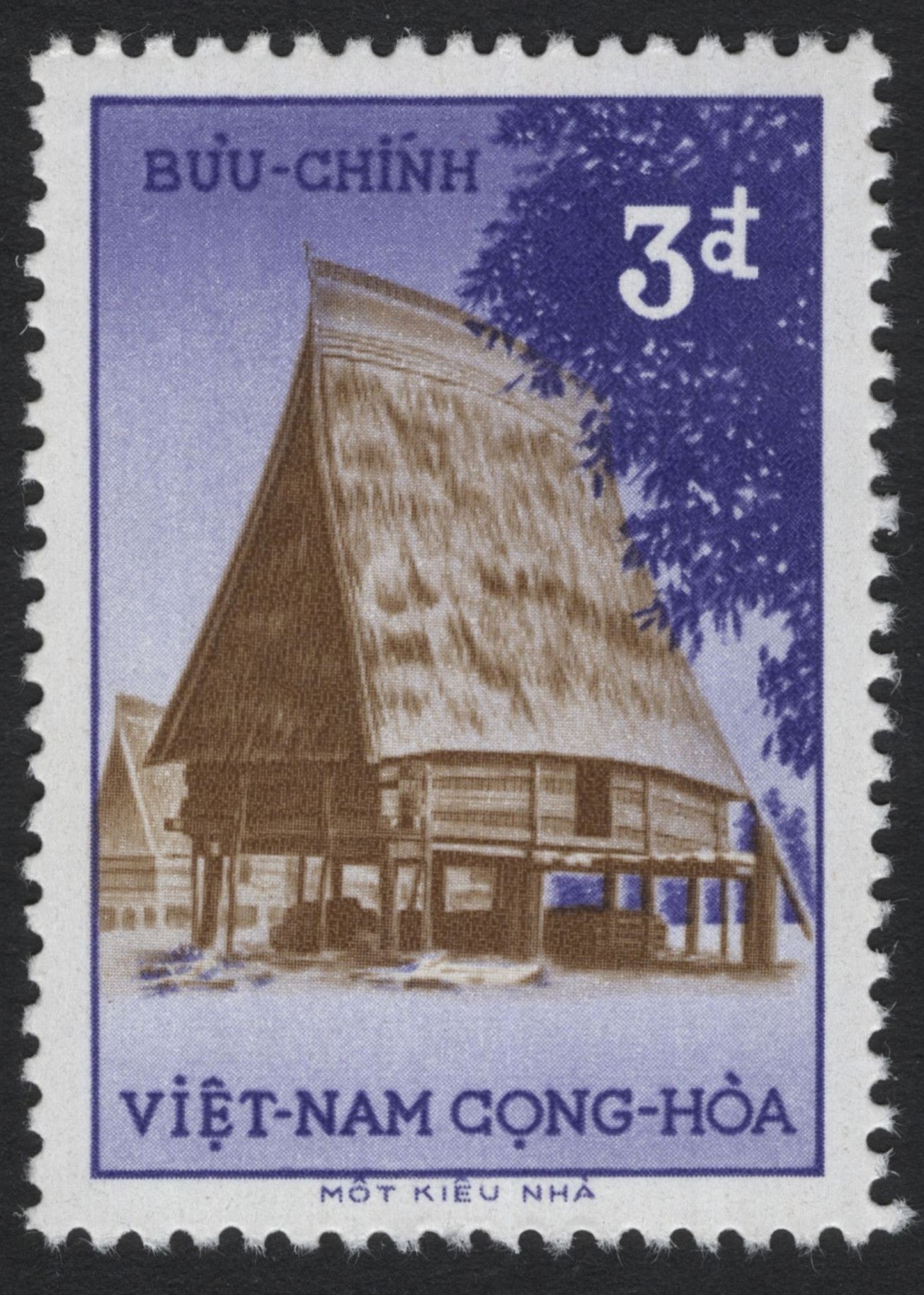 SCG7033 - Vietnam (Republic) 3₫ “Traditional House”