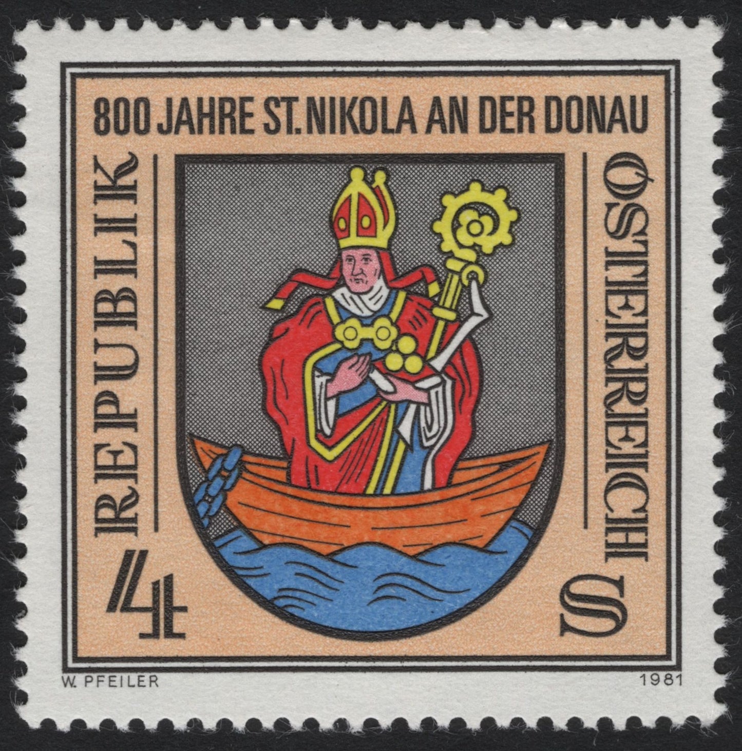 SCG7166 - Austria 1981 – 800 Years of St. Nikola an der Donau