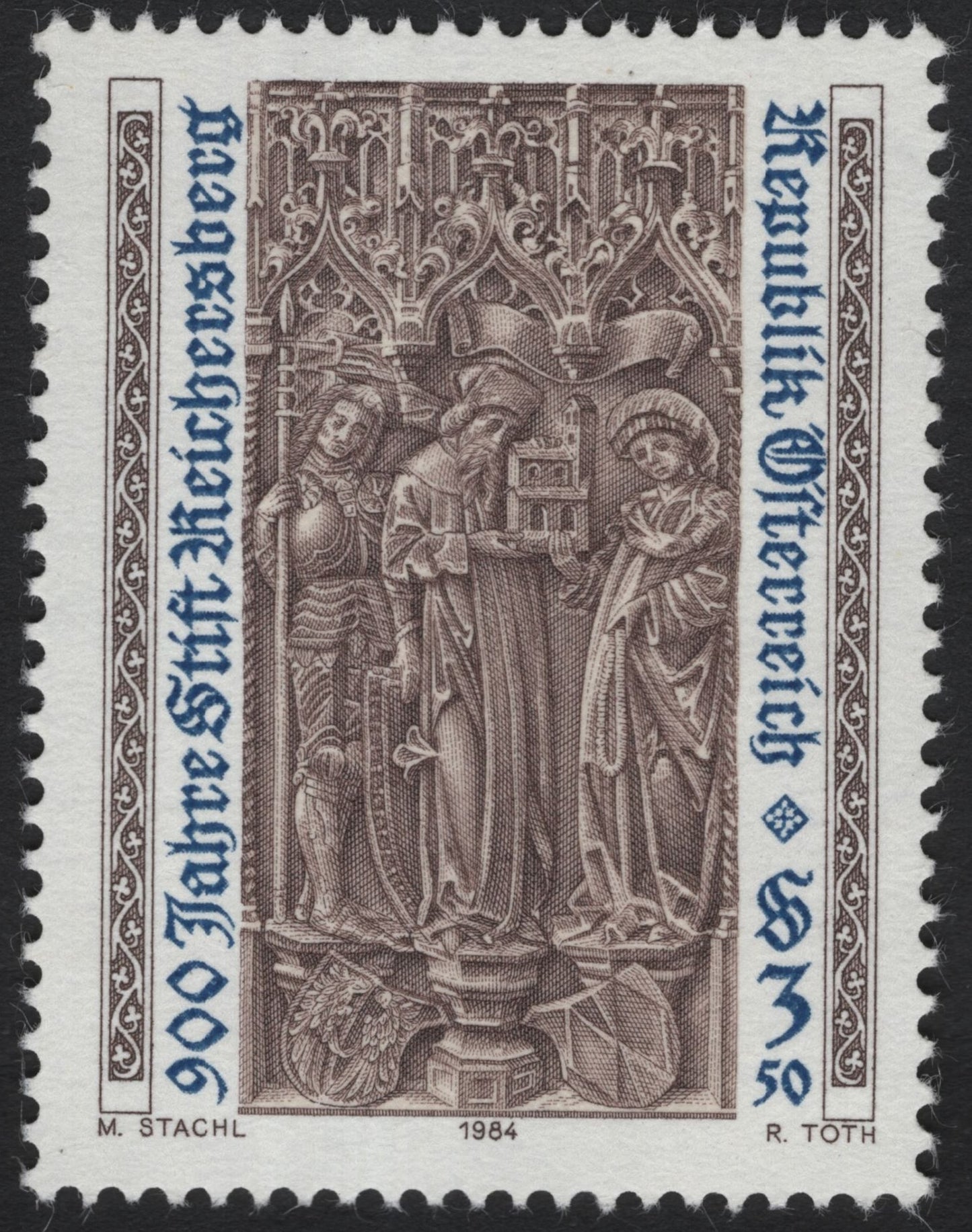 SCG7183 - Austria 1984 – 900 Years of Reichenberg Abbey