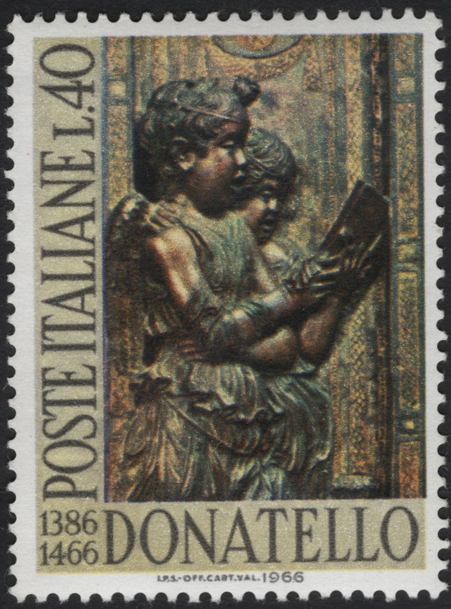 SCG7168 - Italy 1966 – 500th Death Anniversary of Donatello