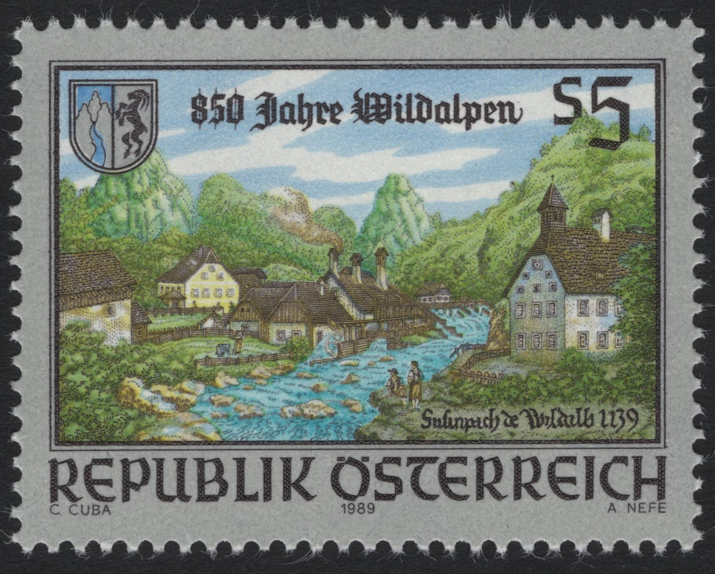 SCG7162 - Austria 1989 – “850 Jahre Wildalpen”