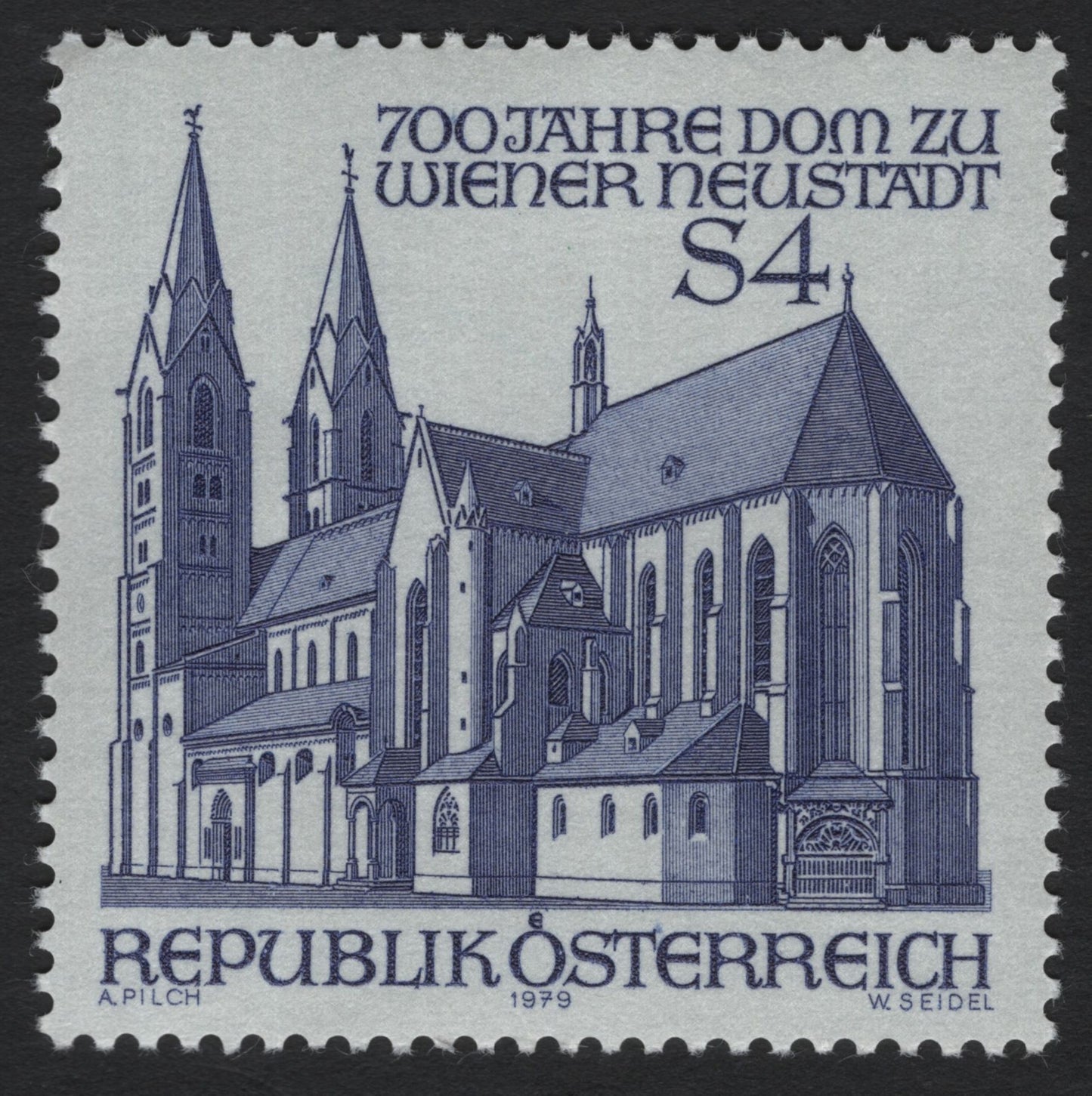 SCG6500 - Austria 1979 – 700th Anniversary of Wiener Neustadt Cathedral